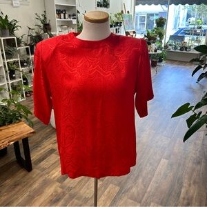 Vintage Claudia & Marc 100% Silk Blouse